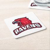 レーシング・ラヴェンス スクエアペーパーコースター (アングル)