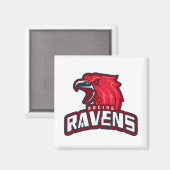 レーシング・ラヴェンス マグネット (正面/裏面)