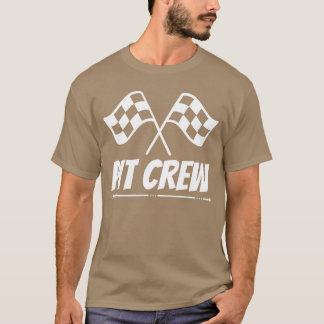 レースおもしろいトラックピットクルーレース整備士パーティー Tシャツ