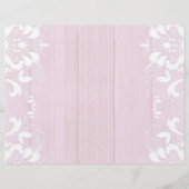 レースかわいらしスクラップブック付きピ縁どックウッド紙 (正面)