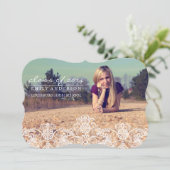 レースかわいらし卒業発表 案内状 (スタンド正面)