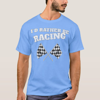 レースがいいな レースフラッグ レース Tシャツ