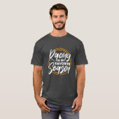 レースが一番好きな季節 車 レース ファミリー ギフ Tシャツ (正面フル)