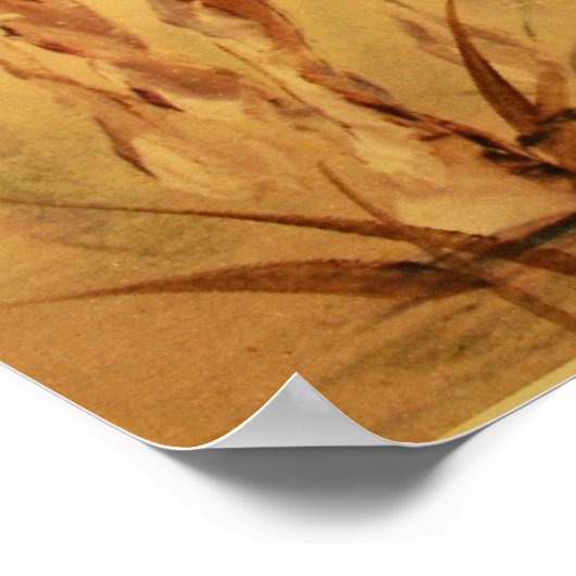 レースが始まっている ポスター (角)