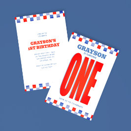 レースで1歳の誕生日を迎え 招待状