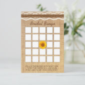 レースとツインのひまわり バルコニー ブライダルシャワー ビンゴ (スタンド正面)