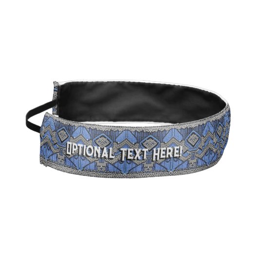 レースとビーズのフラッパーの衣装 – オプションの文字オン アスレチックヘッドバンド (左)