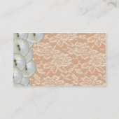 レースとボタン 名刺 (裏面)