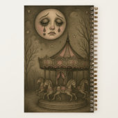 レースとラメントと月 ノートブック (裏面)