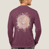 レースと光 トライブレンドTシャツ (背面)