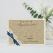 レースと海軍の弓国の応答カード 出欠カード (スタンド正面)