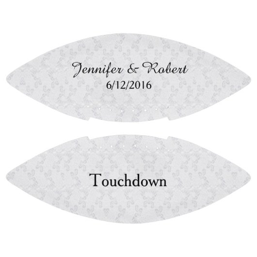 レースのような一見の結婚式のカスタムのフットボール アメリカンフットボール (パネル)