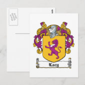 レースのよう家紋 ポストカード (正面/裏面)