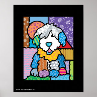 レースのよう, Sandy O!デザイン(sandyodesign@gmail.com) ポスター