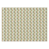 レースのエキゾチックな鳥 テーブルクロス (正面(横))