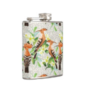 レースのエキゾチックな鳥 フラスク (右)