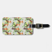 レースのエキゾチックな鳥 ラゲッジタグ (正面横)