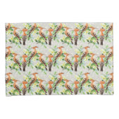 レースのエキゾチックな鳥 枕カバー (正面右)