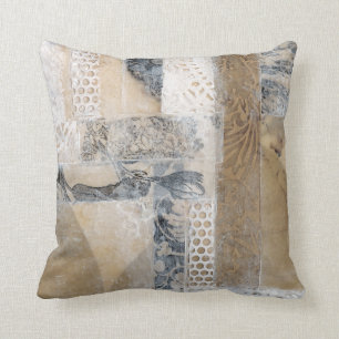 レースのコラージュI クッション