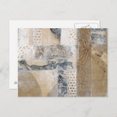 レースのコラージュI ポストカード (正面/裏面)