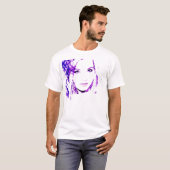 レースのコンテンポラリーなTシャツ Tシャツ (正面フル)
