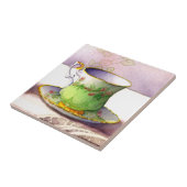 レースのタイルの0001ティーカップ タイル (側面)