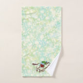 レースのタオルセットに向かって出発する バスタオルセット (ハンドタオル)