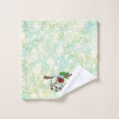 レースのタオルセットに向かって出発する バスタオルセット (ウォッシュタオル)