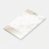 レースのピンク ポストイット (アングル)