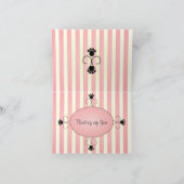 レースのファンシーなズボン カード (内部)