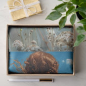 レースのプレーリーガール　ロマンティックカントリー　デコパージュ 薄葉紙 (ギフト)