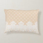 レースのボーダー アクセントクッション (裏面)