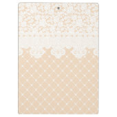 レースのボーダー クリップボード (裏面)