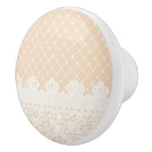 レースのボーダー セラミックノブ (右)