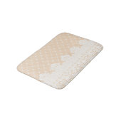 レースのボーダー バスマット (アングル)