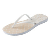 レースのボーダー ビーチサンダル (アングル)