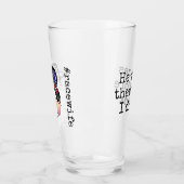 レースの妻 タンブラーグラス (左)