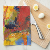 レースの日 キッチンタオル (四つ折り)