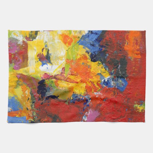 レースの日 キッチンタオル (横)