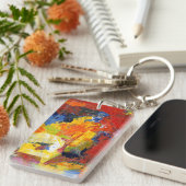 レースの日 キーホルダー (正面右)