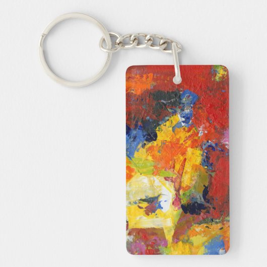 レースの日 キーホルダー (正面)