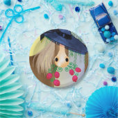 レースの日 ペーパープレート (パーティー)