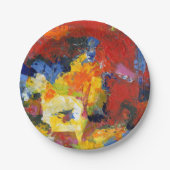 レースの日 ペーパープレート (正面)