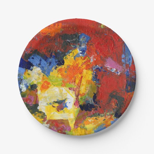 レースの日 ペーパープレート (正面)