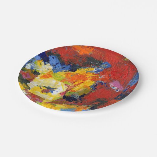 レースの日 ペーパープレート (アングル)