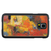 レースの日 CarvedメープルGalaxy S5スリムケース (正面(横))