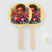 レースの準備ができている ハンドファン (正面&裏面)