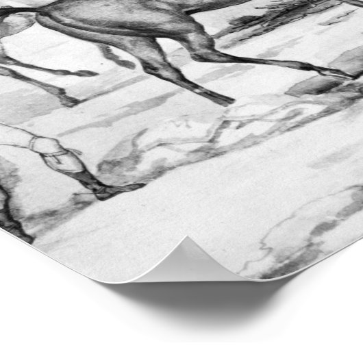 レースの準備 ポスター (角)