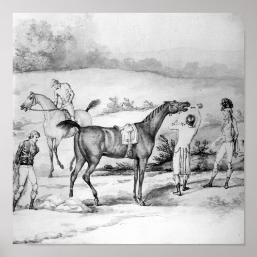 レースの準備 ポスター (正面)