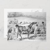 レースの準備 ポストカード (正面/裏面)